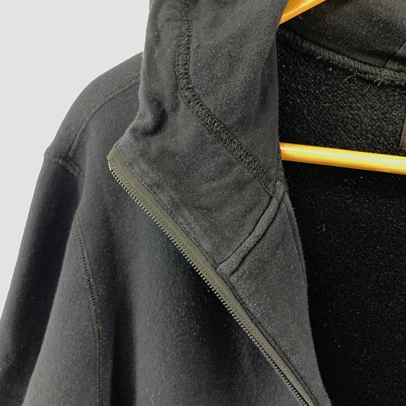 【中古品】【メンズ】 HUNTING WORLD ハンティングワールド ZIP UP HOODIE ジップフーディー パーカー 141-260111-nm-08-fuz サイズ：L カラー：ブラック（グレー系） 万代Net店