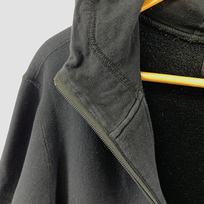 【中古品】【メンズ】 HUNTING WORLD ハンティングワールド ZIP UP HOODIE ジップフーディー パーカー 141-260111-nm-08-fuz サイズ：L カラー：ブラック（グレー系） 万代Net店