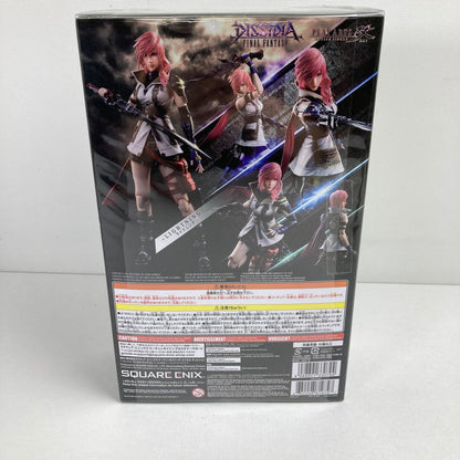 【中古品】 完備品 PLAY ARTS改 ライトニング 「ディシディア ファイナルファンタジー」フィギュア 箱日焼けあり 052-260612-ky-07-fuzh 万代Net店