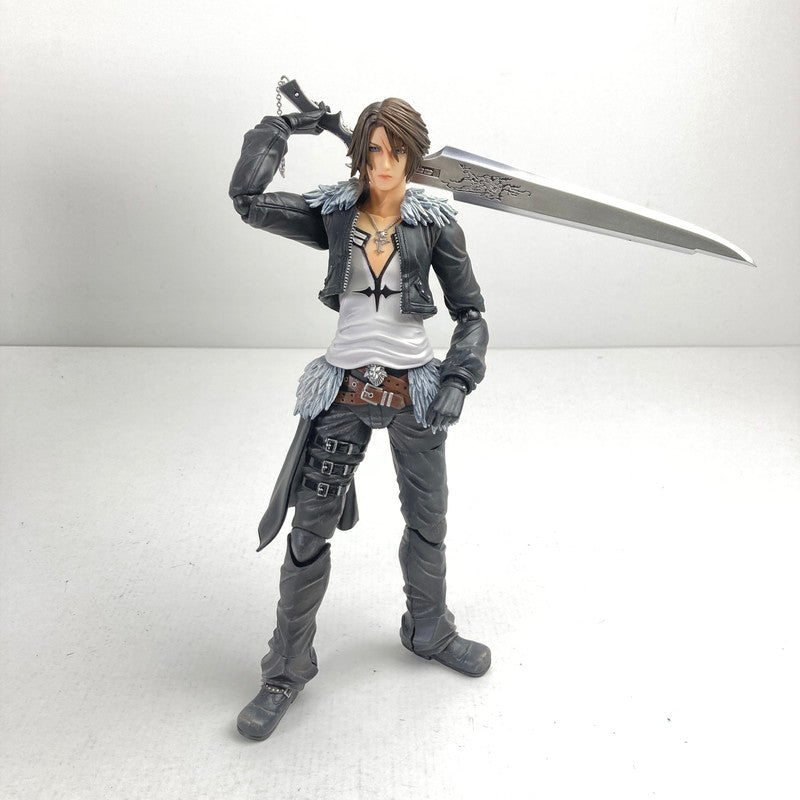 【中古品】 完備品 PLAY ARTS 改 スコール・レオンハート 「ディシディア ファイナルファンタジー」 フィギュア 052-260612-ky-06-fuzh 万代Net店