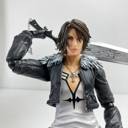 【中古品】 完備品 PLAY ARTS 改 スコール・レオンハート 「ディシディア ファイナルファンタジー」 フィギュア 052-260612-ky-06-fuzh 万代Net店
