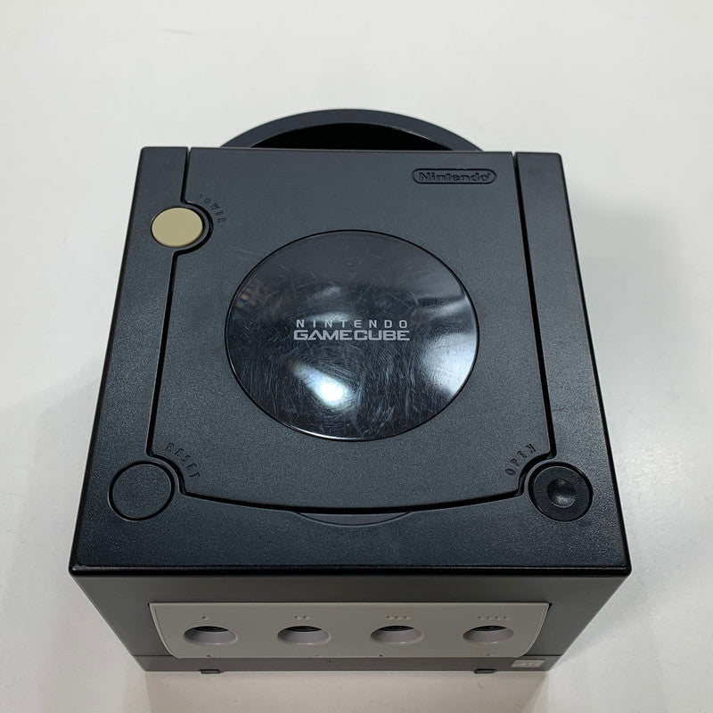 【中古美品】 Nintendo GAME CUBE ニンテンドー ゲーム キューブ 本体 ブラック 箱無し 023-251128-mh-04-fuz 万代Net店