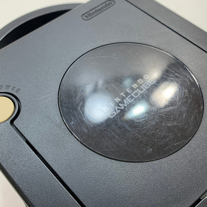 【中古美品】 Nintendo GAME CUBE ニンテンドー ゲーム キューブ 本体 ブラック 箱無し 023-251128-mh-04-fuz 万代Net店