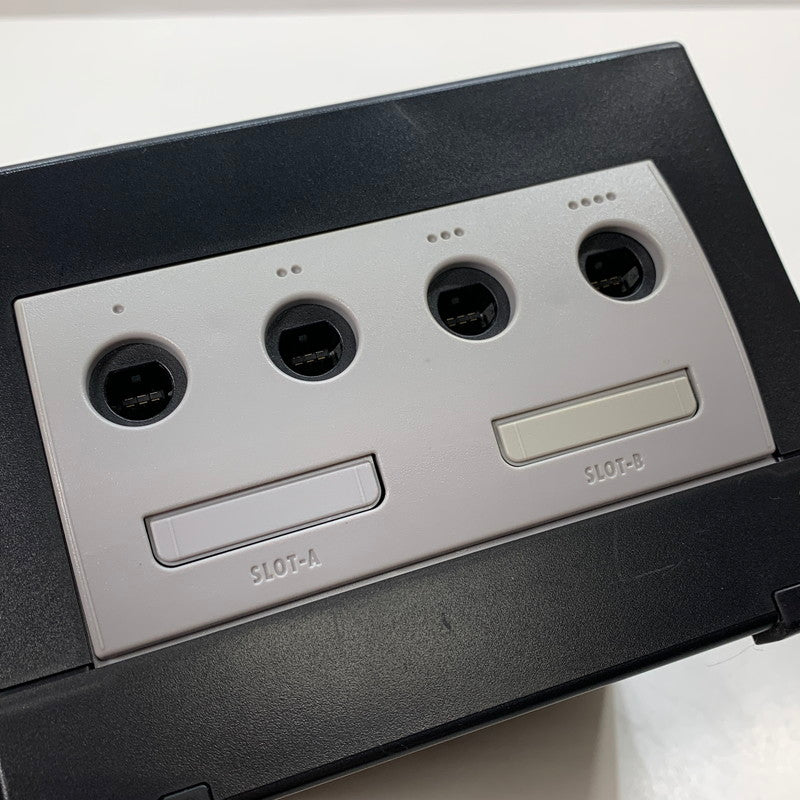 【中古美品】 Nintendo GAME CUBE ニンテンドー ゲーム キューブ 本体 ブラック 箱無し 023-251128-mh-04-fuz 万代Net店
