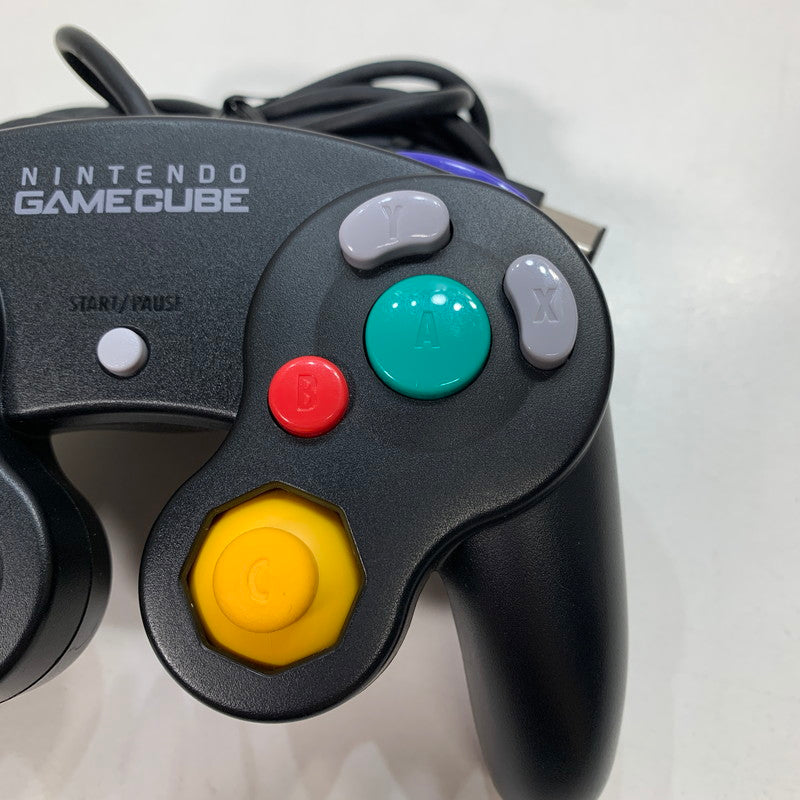 【中古美品】 Nintendo GAME CUBE ニンテンドー ゲーム キューブ 本体 ブラック 箱無し 023-251128-mh-04-fuz 万代Net店