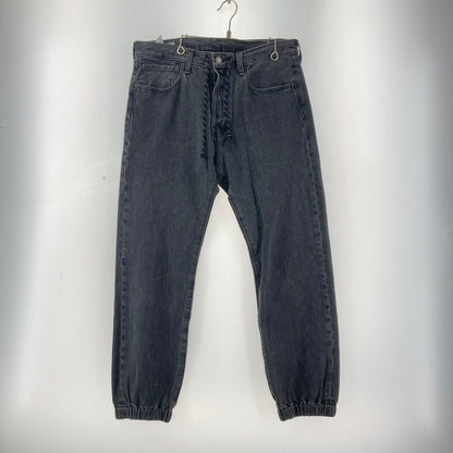 【中古品】【メンズ】 LEVI'S リーバイス 501 JOGGER PANTS ジョガーパンツ 156-260210-ky-02-fuzh サイズ：W32 カラー：ブラック 万代Net店