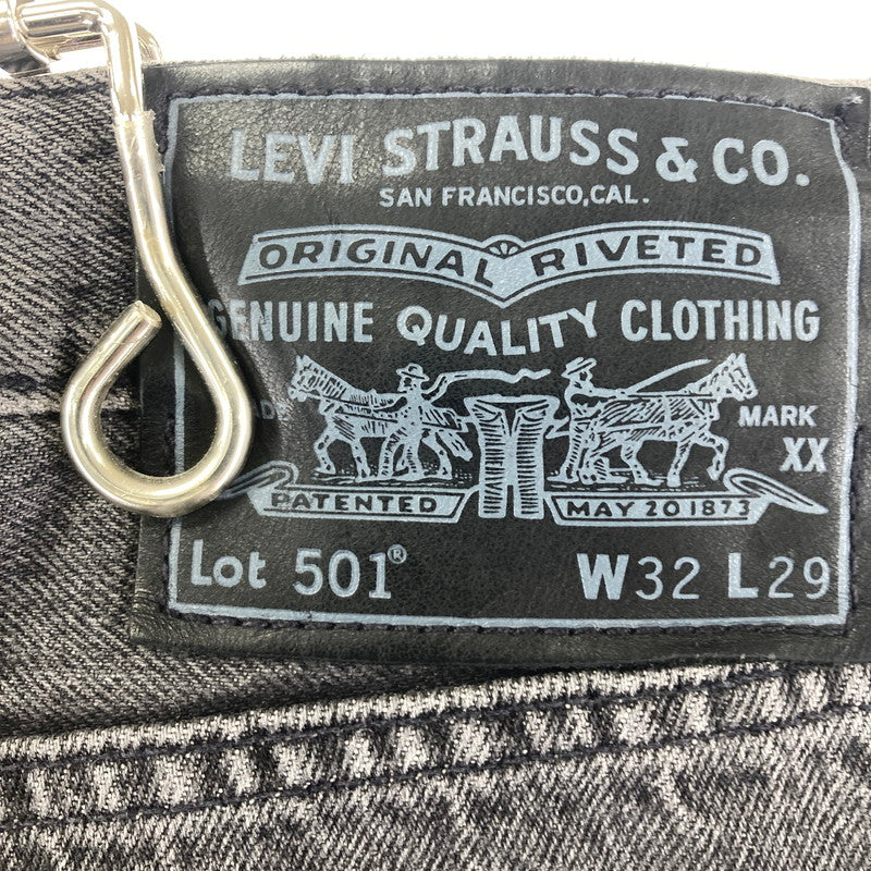 【中古品】【メンズ】 LEVI'S リーバイス 501 JOGGER PANTS ジョガーパンツ 156-260210-ky-02-fuzh サイズ：W32 カラー：ブラック 万代Net店