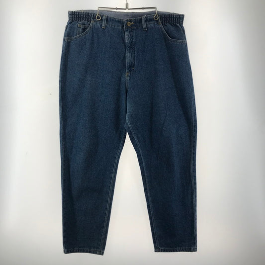 【中古品】【メンズ】 L.L.BEAN エルエルビーン バギー ワイド パンツ デニム ジーンズ ボトムス 古着 155-260203-mh-09-fuz サイズ：18×28 カラー：ブルー 万代Net店