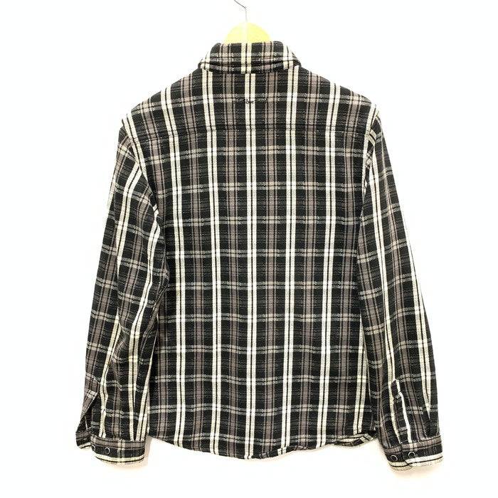 【中古品】【メンズ】 NEIGHBORHOOD ネイバーフッド 長袖ネルシャツ トップス ブランド 古着 142-251018-gm-07-fuz サイズ：S カラー：ブラック チェック 万代Net店