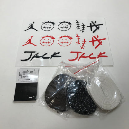 【中古品】【レディース】 TRAVIS SCOTT×NIKE トラヴィススコット × ナイキ FZ8117-204 JORDAN JUMPMAN JACK TR ジョーダン ジャンプマン ジャック スニーカー 靴 2024 166-251002-mh-12-fuz サイズ：24 カラー：ブラウン ブラック 万代Net店