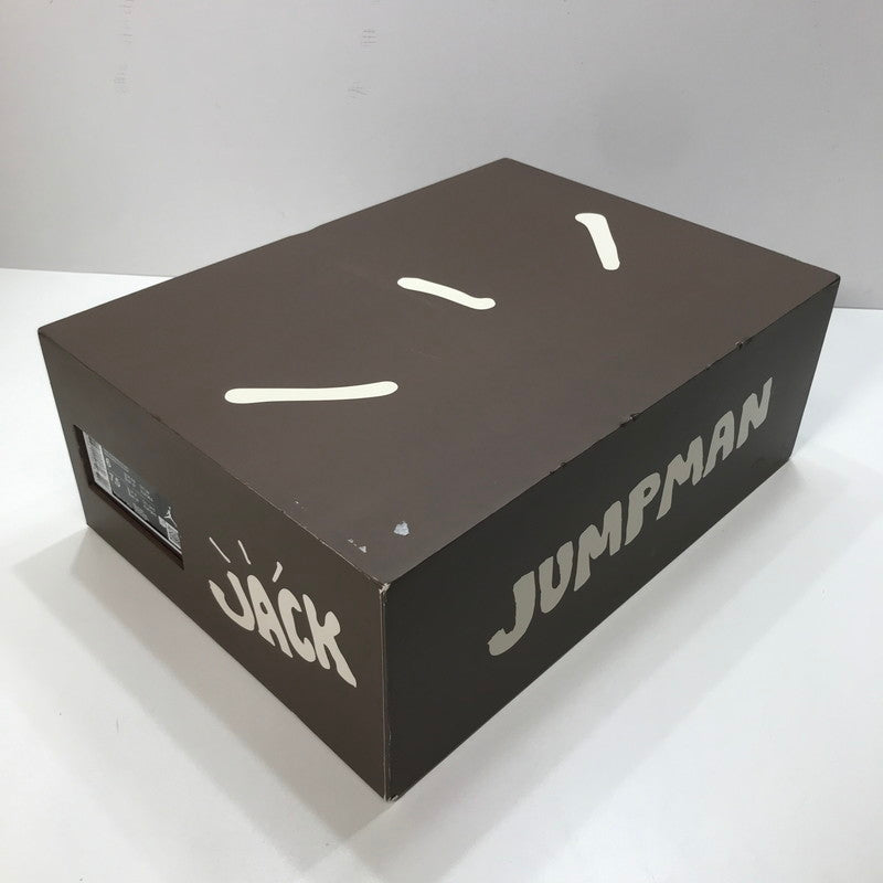 【中古品】【レディース】 TRAVIS SCOTT×NIKE トラヴィススコット × ナイキ FZ8117-204 JORDAN JUMPMAN JACK TR ジョーダン ジャンプマン ジャック スニーカー 靴 2024 166-251002-mh-12-fuz サイズ：24 カラー：ブラウン ブラック 万代Net店