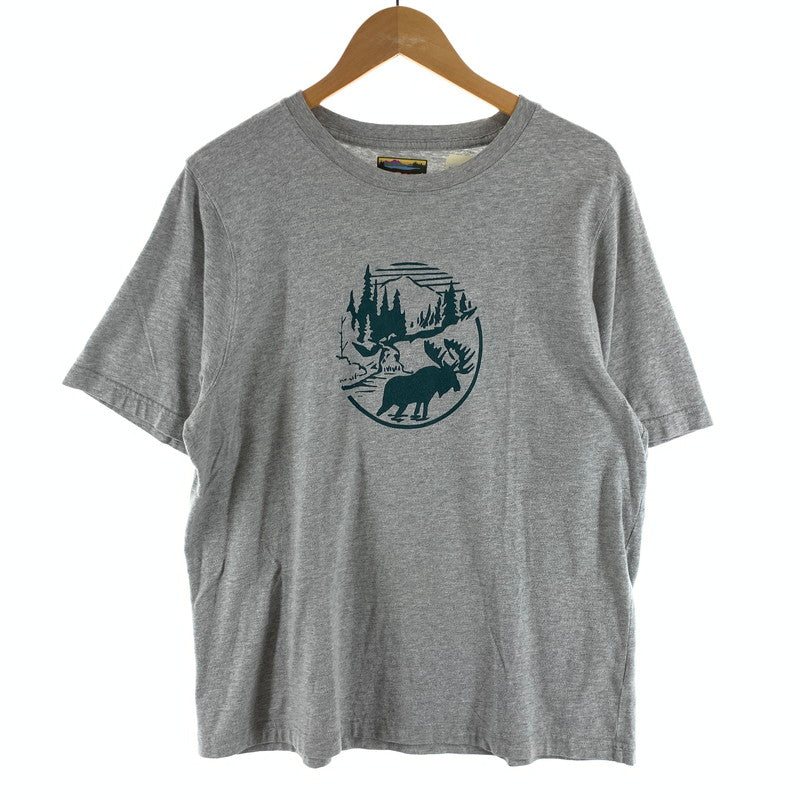【中古品】【メンズ】 L.L.BEAN エルエルビーン 半袖Tシャツ カットソー 古着 144-260927-gm-42-fuzh サイズ：L カラー：グレー 万代Net店