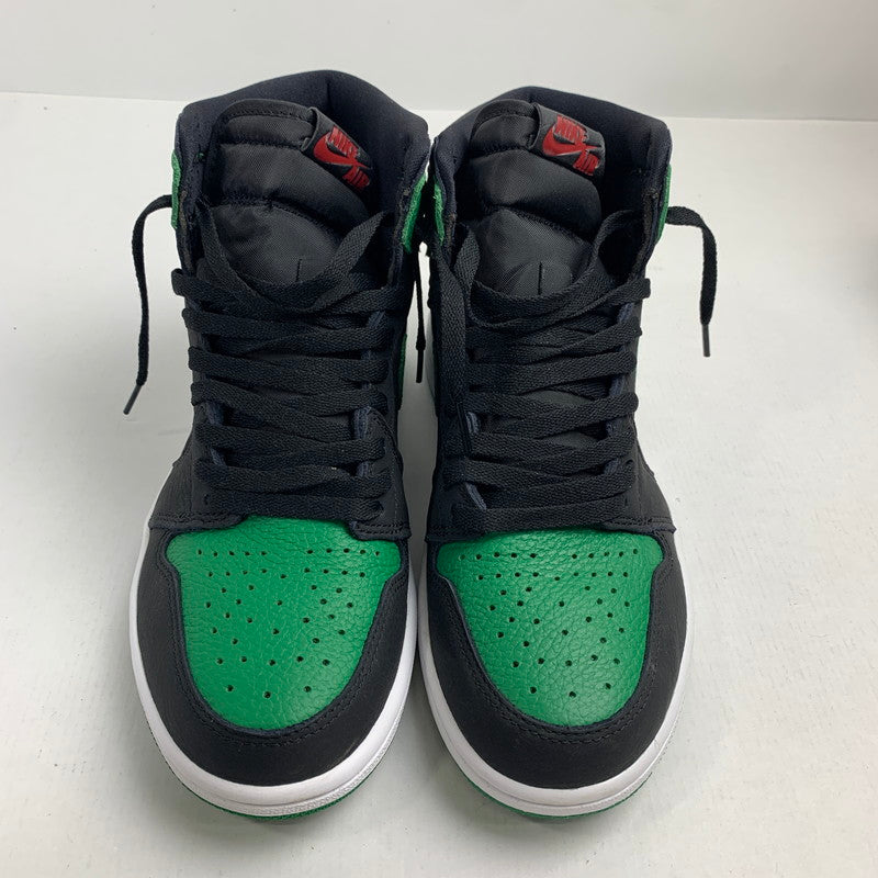 【中古品】【メンズ】 NIKE NIKE 555088-030 AIR JORDAN 1 RETRO HIGH OG "BLACK PINE GREEN"(2020) スニーカー 靴 ナイキ 160-251004-st-04-fuz サイズ：27.5cm カラー：ブラック、グリーン 万代Net店