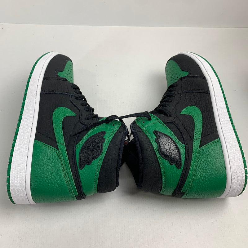 【中古品】【メンズ】 NIKE NIKE 555088-030 AIR JORDAN 1 RETRO HIGH OG "BLACK PINE GREEN"(2020) スニーカー 靴 ナイキ 160-251004-st-04-fuz サイズ：27.5cm カラー：ブラック、グリーン 万代Net店