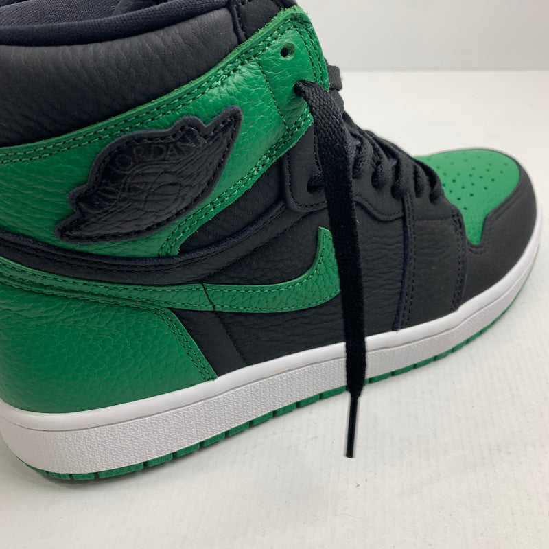 【中古品】【メンズ】 NIKE NIKE 555088-030 AIR JORDAN 1 RETRO HIGH OG "BLACK PINE GREEN"(2020) スニーカー 靴 ナイキ 160-251004-st-04-fuz サイズ：27.5cm カラー：ブラック、グリーン 万代Net店