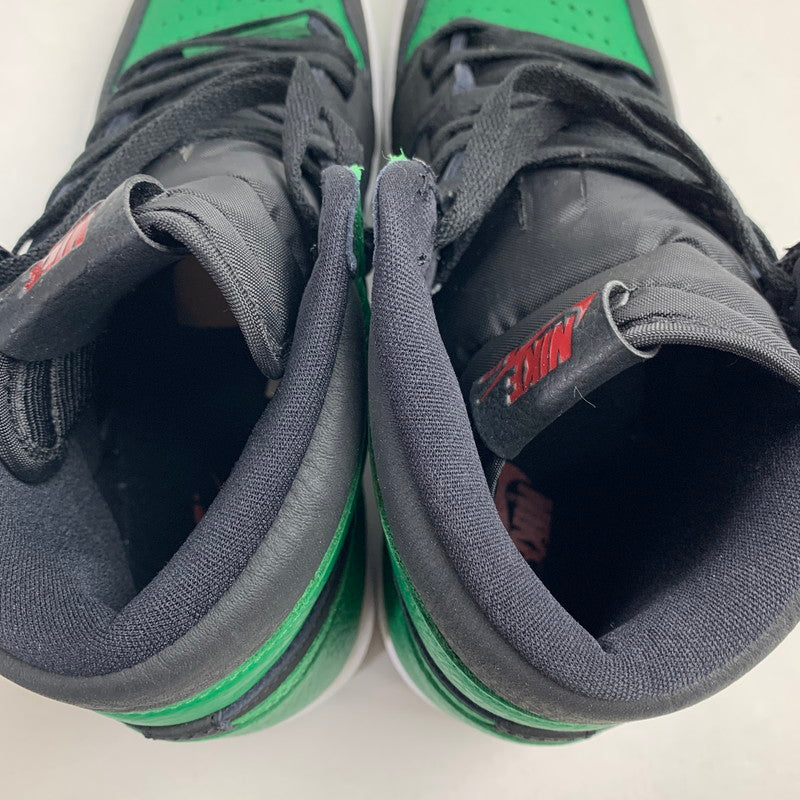 【中古品】【メンズ】 NIKE NIKE 555088-030 AIR JORDAN 1 RETRO HIGH OG "BLACK PINE GREEN"(2020) スニーカー 靴 ナイキ 160-251004-st-04-fuz サイズ：27.5cm カラー：ブラック、グリーン 万代Net店