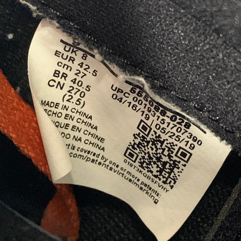 【中古品】【メンズ】 NIKE 555088-028 AIR JORDAN 1 HIGH SHATTERED BACKBOARD 3.0 スニーカー 靴 ナイキ 160-251004-st-07-fuz サイズ：27.0cm カラー：ブラック、オレンジ 万代Net店