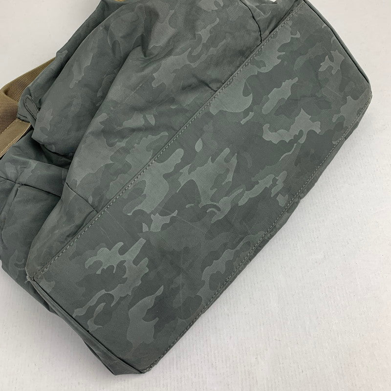 【中古品】【レディース】 EAR イア バッグ カーキ CAMO カバン かばん ハンドバッグ カモフラージュ 迷彩柄 ※使用感有 188-260803-io-21-fuzh 万代Net店