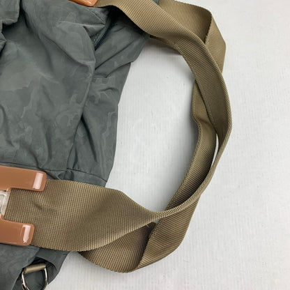 【中古品】【レディース】 EAR イア バッグ カーキ CAMO カバン かばん ハンドバッグ カモフラージュ 迷彩柄 ※使用感有 188-260803-io-21-fuzh 万代Net店