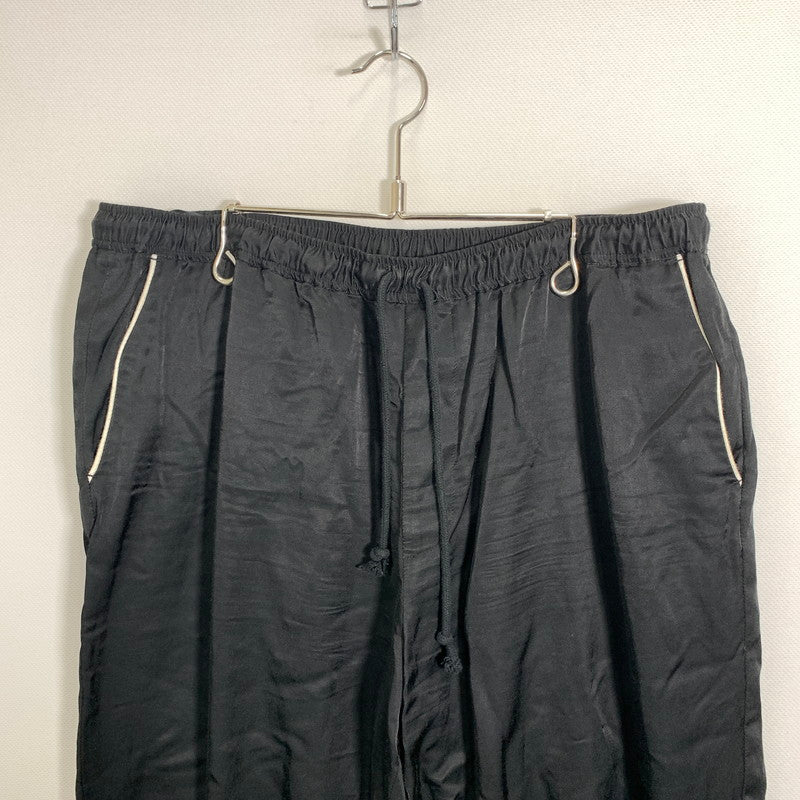 【中古品】【メンズ】 UNUSED アンユーズド UW0739 PAJAMA PANTS パジャマ パンツ ボトムス 古着 151-251008-mh-09-fuz サイズ：4 カラー：ブラック 万代Net店