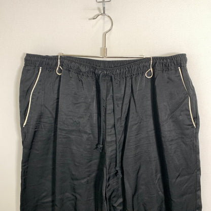 【中古品】【メンズ】 UNUSED アンユーズド UW0739 PAJAMA PANTS パジャマ パンツ ボトムス 古着 151-251008-mh-09-fuz サイズ：4 カラー：ブラック 万代Net店