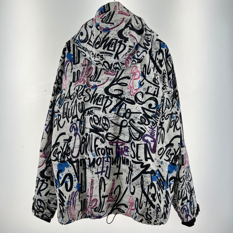【中古品】【メンズ】 QUIK SILVER クイックシルバー ウェア スノーウェア スノボ スキー ジャケット アウター 上着 ※汚れあり 127-261022-io-02-fuz サイズ：L カラー：ホワイト 万代Net店