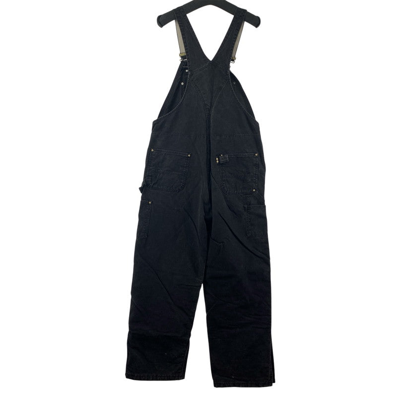 【中古品】【メンズ】 CARHARTT カーハート オーバーオール ボトムス パンツ USA製 古着 145-251008-mh-01-fuz サイズ：40×32 カラー：ブラック 万代Net店