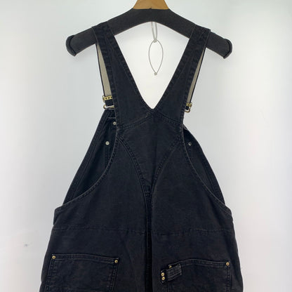 【中古品】【メンズ】 CARHARTT カーハート オーバーオール ボトムス パンツ USA製 古着 145-251008-mh-01-fuz サイズ：40×32 カラー：ブラック 万代Net店