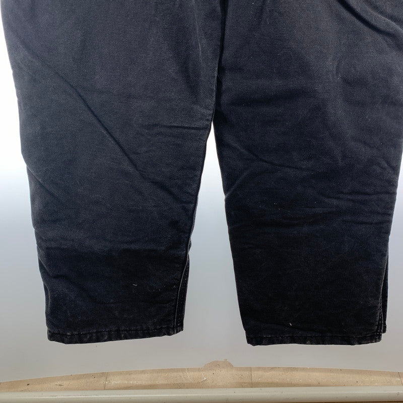 【中古品】【メンズ】 CARHARTT カーハート オーバーオール ボトムス パンツ USA製 古着 145-251008-mh-01-fuz サイズ：40×32 カラー：ブラック 万代Net店