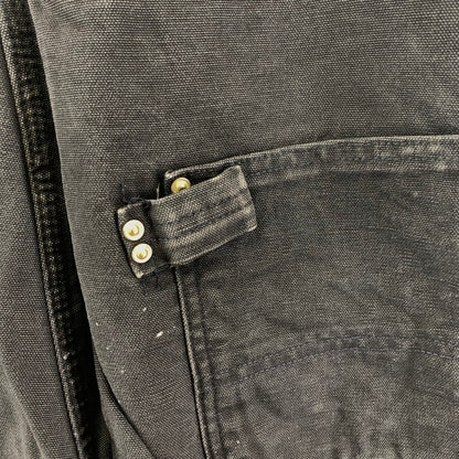 【中古品】【メンズ】 CARHARTT カーハート オーバーオール ボトムス パンツ USA製 古着 145-251008-mh-01-fuz サイズ：40×32 カラー：ブラック 万代Net店