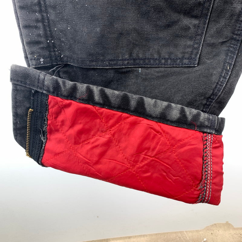 【中古品】【メンズ】 CARHARTT カーハート オーバーオール ボトムス パンツ USA製 古着 145-251008-mh-01-fuz サイズ：40×32 カラー：ブラック 万代Net店