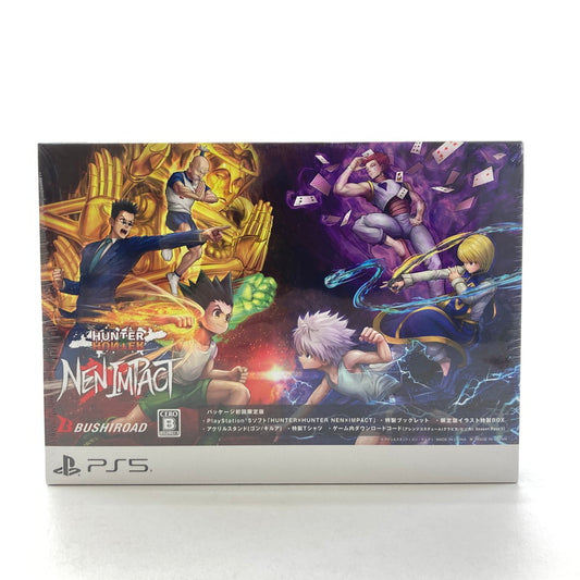 【中古美品】 未開封 PlayStation5 PS5 プレイステーション5 プレステ5 ソフト HUNTER×HUNTER ハンターハンター NEN×IMPACT [CERO区分_B / 12歳以上対象] ゲーム 026-251011-mh-10-fuz 万代Net店