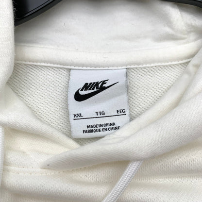 【中古品】【メンズ】 NIKE ナイキ FD0916-100 NSW FT I2SP プルオーバー 長袖 トップス パーカー 古着 148-260724-mh-14-fuzh サイズ：2XL カラー：ホワイト 万代Net店