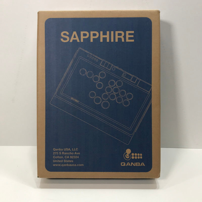 【中古美品】 未使用 未開封 Qanba クァンバ Sapphire Arcade S1 Leverless Arcade Controller Joystick レバーレス アーケード コントローラー ジョイスティック ゲーム 024-251016-mh-17-fuz 万代Net店