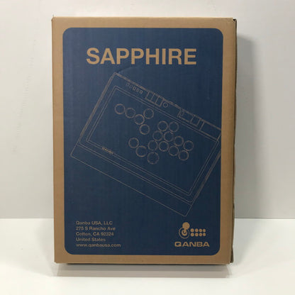 【中古美品】 未使用 未開封 Qanba クァンバ Sapphire Arcade S1 Leverless Arcade Controller Joystick レバーレス アーケード コントローラー ジョイスティック ゲーム 024-251016-mh-17-fuz 万代Net店