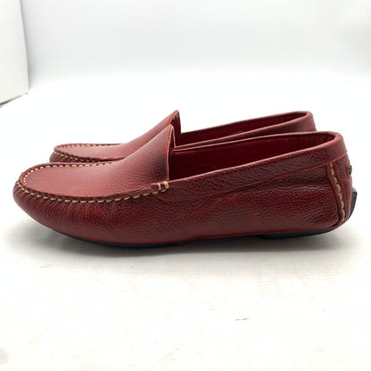 【中古品】【メンズ】 RALPH LAUREN ラルフローレン スリッポン WINE SIZE:7 靴 ※生地剥がれあり・使用感あり 165-260811-io-66-fuzh カラー：ワイン 万代Net店