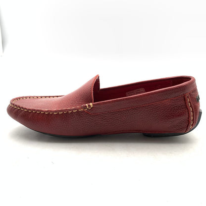 【中古品】【メンズ】 RALPH LAUREN ラルフローレン スリッポン WINE SIZE:7 靴 ※生地剥がれあり・使用感あり 165-260811-io-66-fuzh カラー：ワイン 万代Net店