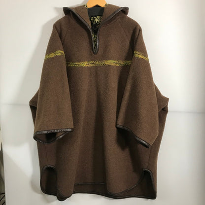 【中古品】【メンズ】 NEEDLES ニードルズ WOOL PULLOVER HOODIE ウール プルオーバー フーディ ジャケット アウター コート 古着 140-251015-mh-02-fuz サイズ：M カラー：ブラウン 万代Net店