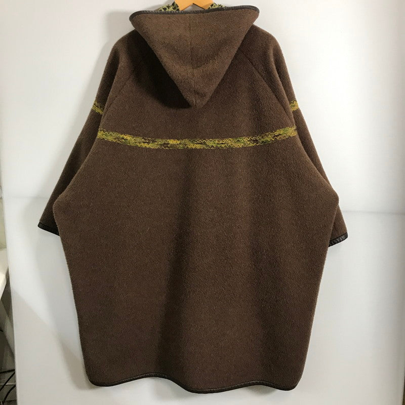 【中古品】【メンズ】 NEEDLES ニードルズ WOOL PULLOVER HOODIE ウール プルオーバー フーディ ジャケット アウター コート 古着 140-251015-mh-02-fuz サイズ：M カラー：ブラウン 万代Net店