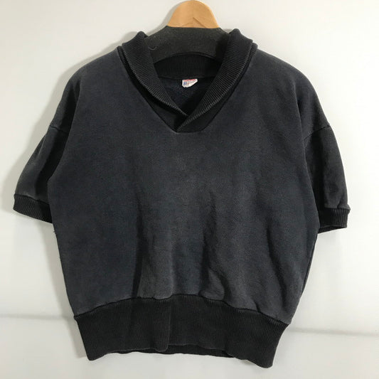 【中古品】【メンズ】 CHAMPION チャンピオン SHORT SLEEVE SWEATSHIRT 小文字 ランタグ ショート スリーブ スウェット シャツ 半袖 トップス 古着 145-251015-mh-12-fuz サイズ：L カラー：ネイビー 万代Net店