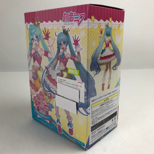 【中古品】 初音ミク バースデーフィギュア 2020 ～Pop idol ver.～ 開封品 フィギュア ※箱傷みあり 054-260721-io-41-fuzh 万代Net店
