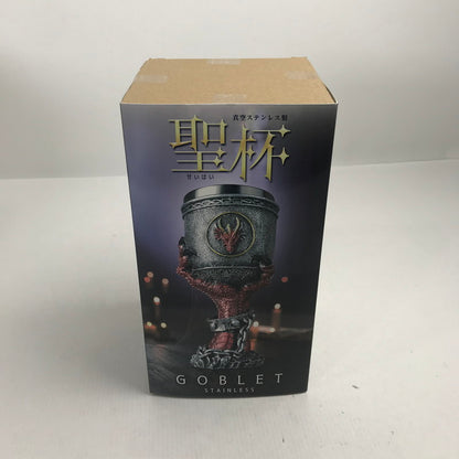 【未使用品】 聖杯 真空ステンレス製 GOBLET ゴブレット 101-251020-io-27-fuz 万代Net店