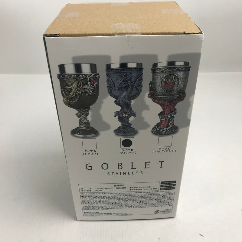 【未使用品】 聖杯 真空ステンレス製 GOBLET ゴブレット 101-251020-io-27-fuz 万代Net店