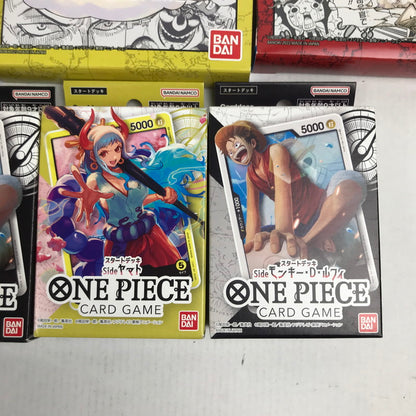 【中古美品】 未使用 未開封 ONE PEACE ワンピース カード ゲーム スタートデッキ 7点 セット まとめ 081-251022-mh-13-fuz 万代Net店