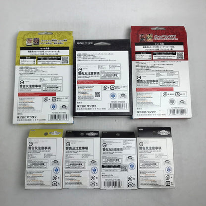 【中古美品】 未使用 未開封 ONE PEACE ワンピース カード ゲーム スタートデッキ 7点 セット まとめ 081-251022-mh-13-fuz 万代Net店