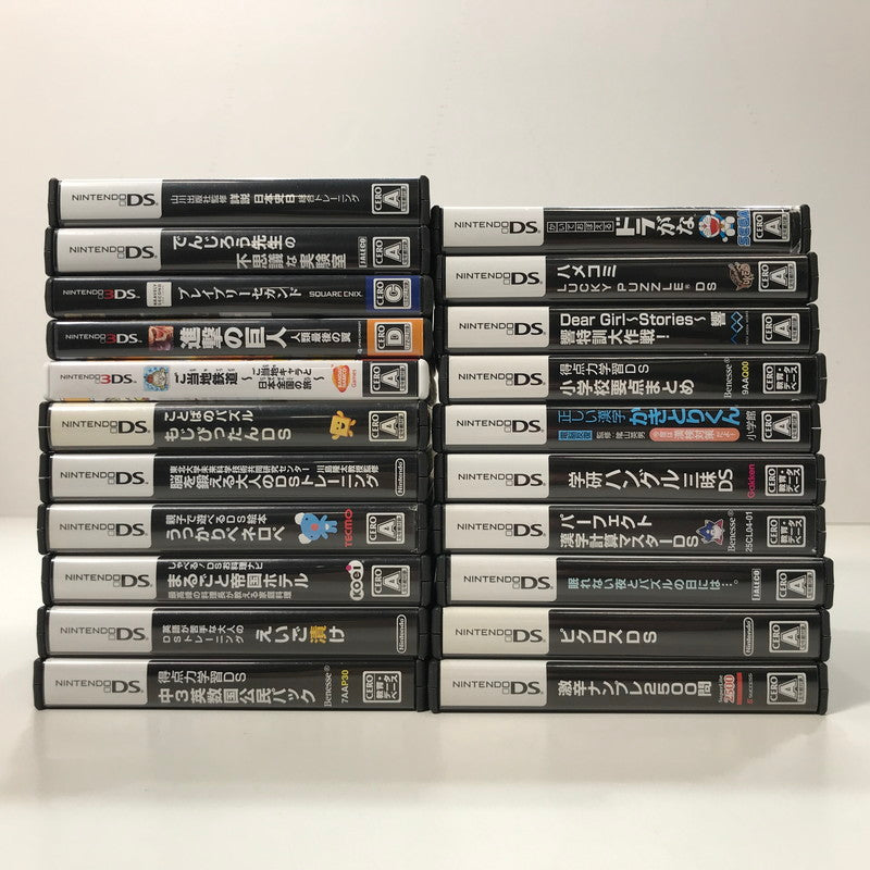 【中古品】 Nintendo 3DS DS ニンテンドー 3ディーエス ディーエス ソフト 21本 まとめ セット ゲーム 023-251016-mh-19-fuz 万代Net店