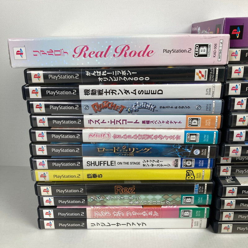 【中古品】 PlayStation2 PS2 プレイステーション2 プレステ2 ソフト 50本 まとめ 龍が如く鉄拳5 など 023-251027-mh-05-fuz 万代Net店