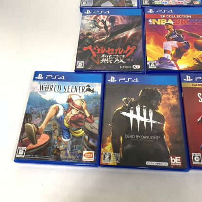 【中古品】 PS4 10本まとめ　プレステ ソフト セット ワンピース スパイダーマン デットバイデイライト他 ゲーム 023-251015-nm-09-fuz 万代Net店