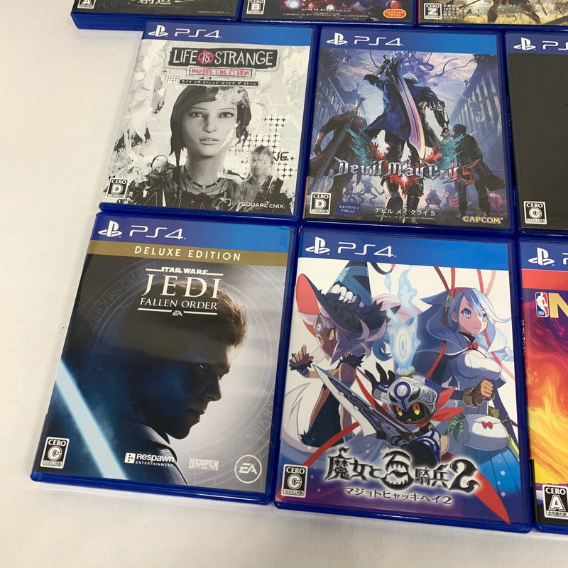 【中古品】 PS4 13本まとめ　プレステ ソフト セット FF ラストオブアス デットバイデイライト他 ゲーム 023-251015-nm-10-fuz 万代Net店