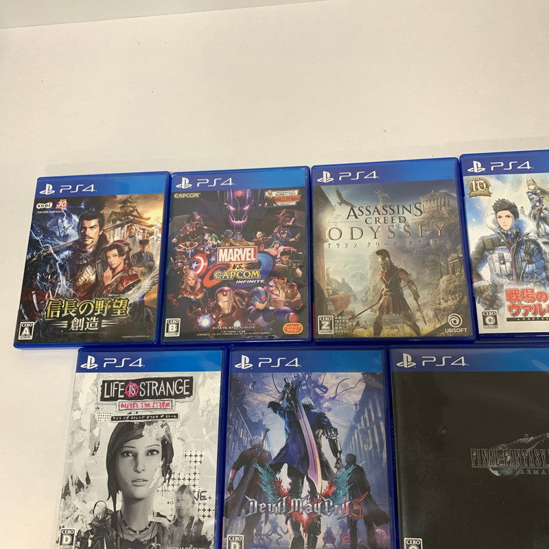 【中古品】 PS4 13本まとめ　プレステ ソフト セット FF ラストオブアス デットバイデイライト他 ゲーム 023-251015-nm-10-fuz 万代Net店